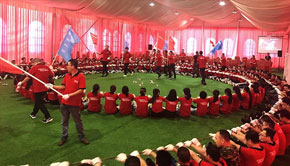 金凯德拓展培训：激活个体，无限可能