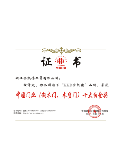 Design patent certificate 20